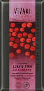   Chocolate Preto Com Mirtilos, 100g