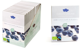   Chocolate Preto & Mirtilos