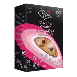   Flakes & Fruit Bio, Sem Glten - Frutos Vermelhos 200g